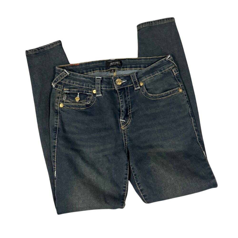 True religion‎ Jennie Curvey Mid Rise Super Skinny Jeans  28